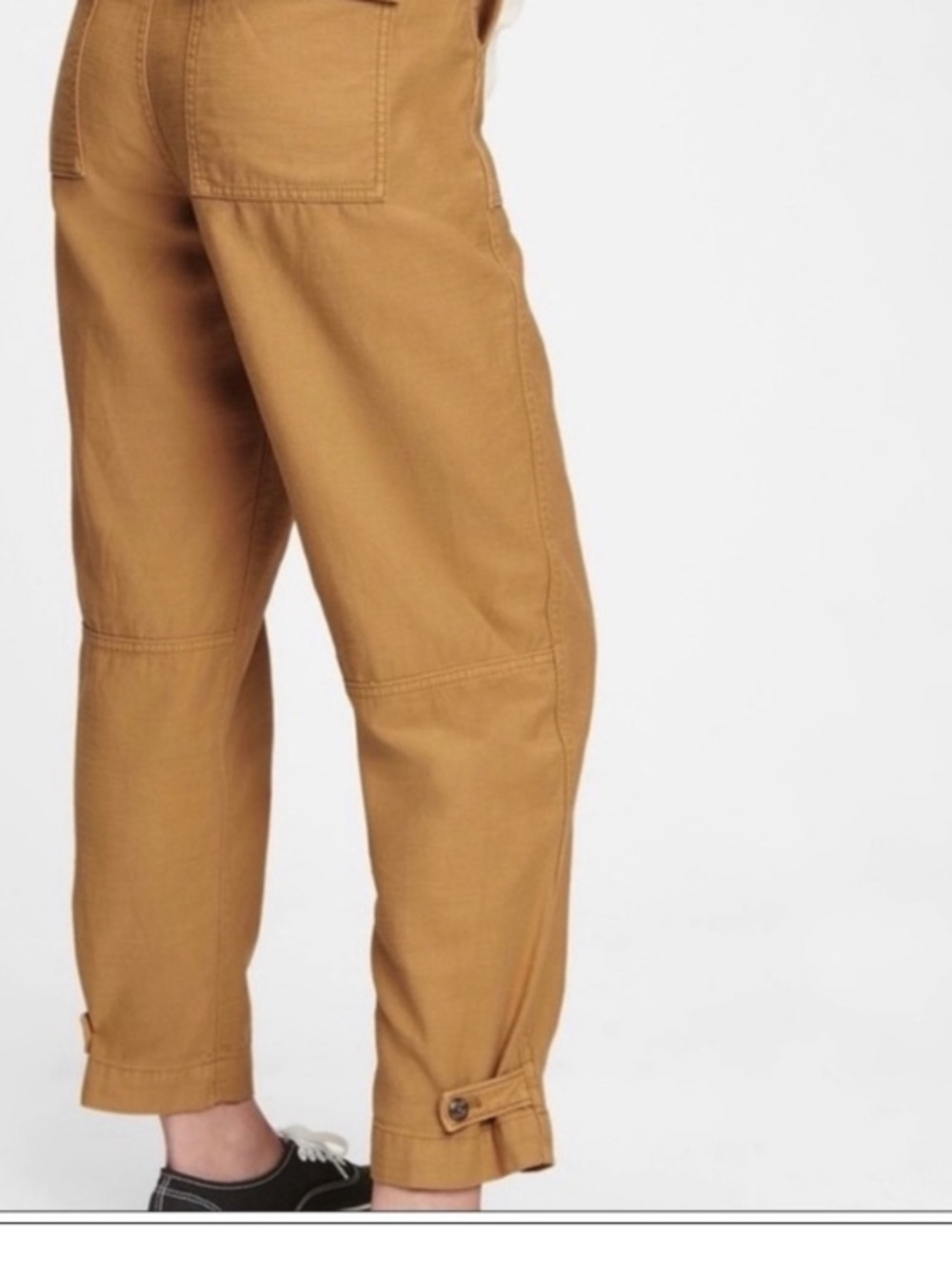 Gap Regular Tapered Utility Pants in Surplus Olive Green